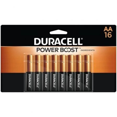 Pack de 16 Pilas AA Duracell Plus Power Boost DPBLR6B16/ 1.5V/ Alcalinas_0