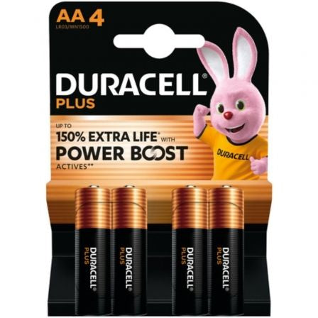 Pack de 4 Pilas AA Duracell Plus Power Boost DPBLR6B4/ 1.5V/ Alcalinas_0