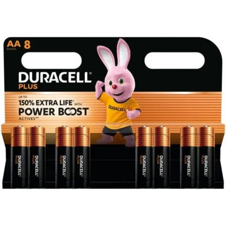 Pack de 8 Pilas AA Duracell Plus Power Boost DPBLR6B8/ 1.5V/ Alcalinas_0
