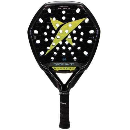 Pala de Pádel Drop Shot Cyber Attack 2026/ Negra_0