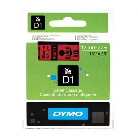 Dymo Schriftband 45017 Red Black (S0720570)_0