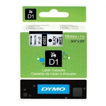 Dymo Schriftband 45803 Black White (S0720830)_0