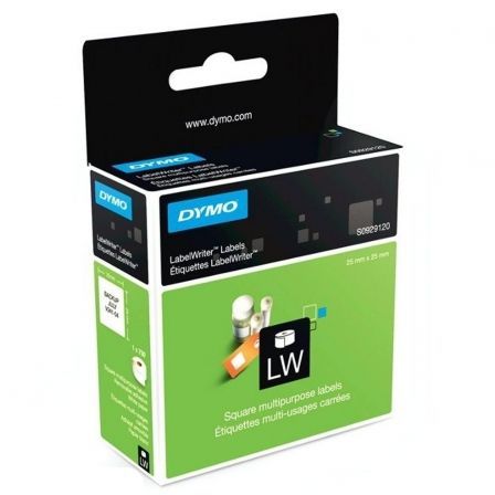 LabelWriter ORIGINAL Vielzwecketiketten 25x25mm, 1 Rolle mit 750 Etiketten_0