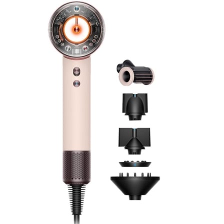 Secador de Cabelo DYSON Supersonic Nural Straight + Wavy / Cerâmica Rosa/Rosé Gold - 113407-01_0