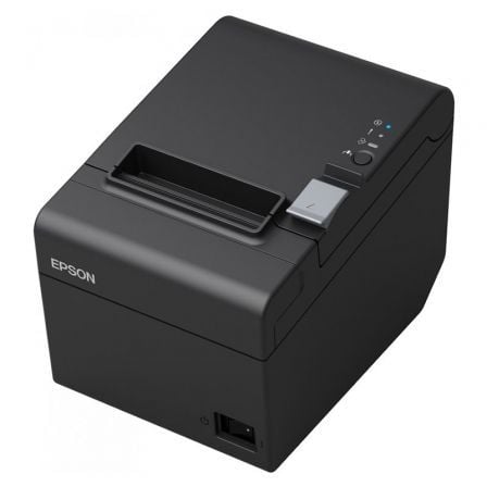 Impresora de Tickets Epson TM-T20III/ Térmica/ Ancho papel 80mm/ USB-RS232/ Negra_0