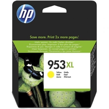 Cartucho de Tinta Original HP nº953 XL Alta Capacidad/ Amarillo_0