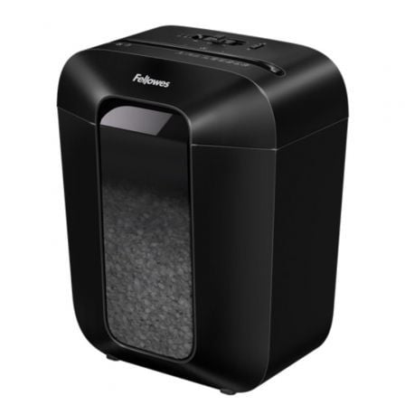 Destructora Fellowes LX41/ Minicorte de 4 x 12mm/ Negra_0