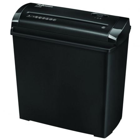 Destructora Fellowes P-25S/ Corte en Tiras de 7mm/ Negra_0