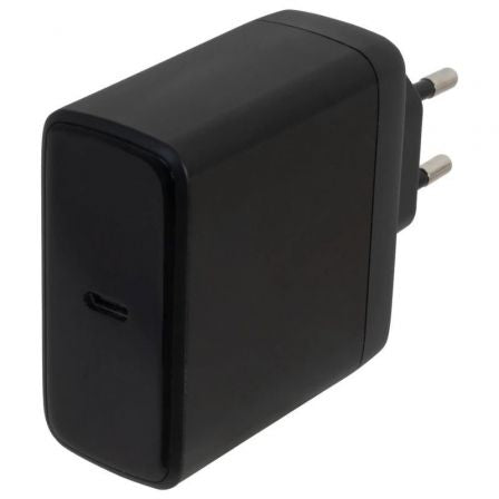 Cargador de Pared GaN Fonestar POWER-C-100/ 1xUSB Tipo-C/ 100W/ Negro_0
