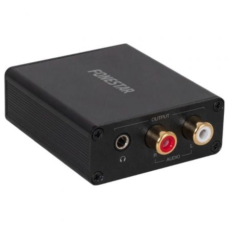 Convertidor de Audio Fonestar FO-41DAH/ Entrada Toslink y RCA/ Salida 2x RCA/ 1x Jack 3.5_0