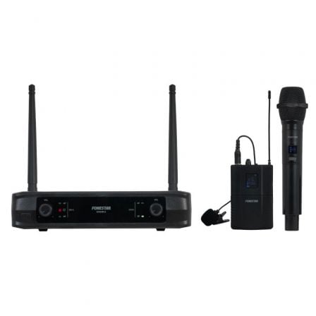 Micrófono Inalâmbrico FONESTAR SONAIR-2MP / Preto