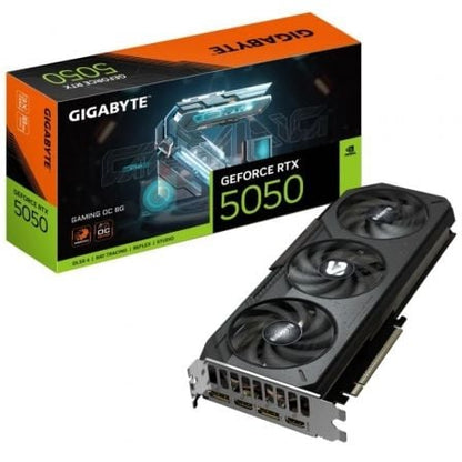 Tarjeta Gráfica Gigabyte GeForce RTX 5050 Gaming OC/ 8GB GDDR6_0