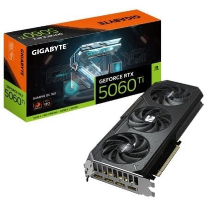 Tarjeta Gráfica Gigabyte GeForce RTX 5060 Ti Gaming OC/ 16GB GDDR7_1