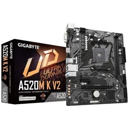 Placa Base Gigabyte A520M K V2 Socket AM4/ Micro ATX_0