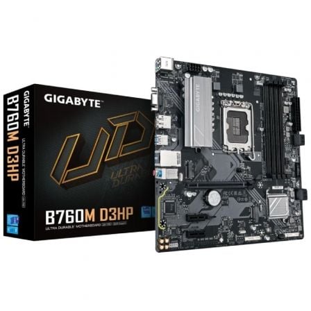 Placa Base Gigabyte B760M D3HP Socket 1700/ Micro ATX_0