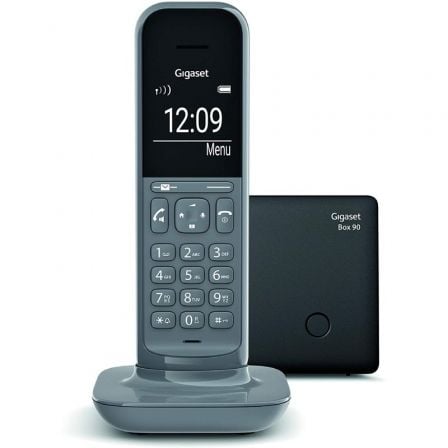 Teléfono Inalámbrico Gigaset CL390/ Gris_0