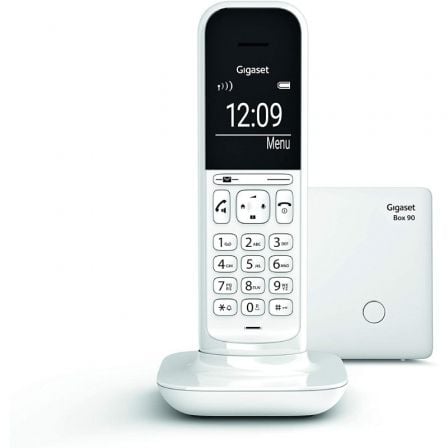Teléfono Inalámbrico Gigaset CL390/ Blanco_0
