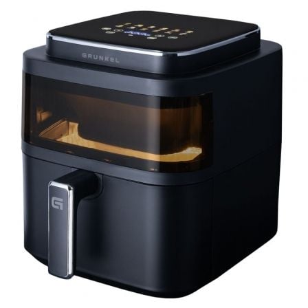 Freidora por Aire / Sin Aceite Grunkel Black Light Fryer/ 1400W/ Capacidad 6L_0