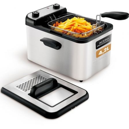 Freidora Grunkel Maxi Fry Pro/ 3000W/ Capacidad 4.2L_0