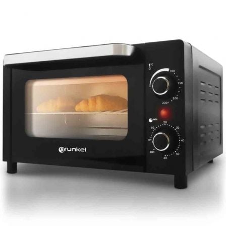 Horno de Sobremesa Grunkel HR-10MINI/ 1600W/ Capacidad 10L/ Negro_0