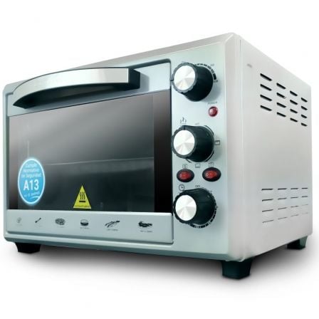 Horno de Sobremesa Grunkel HR-28SILVER/ 1600W/ Capacidad 28L/ Plata_0