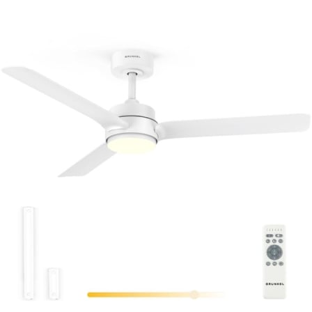 Ventilador de Techo Grunkel SKYEASY47/ 30W/ 3 Aspas 119cm/ 6 Velocidades_0