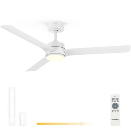 Ventilador de Techo Grunkel SKYEASY52/ 30W/ 3 Aspas 132cm/ 6 Velocidades_0