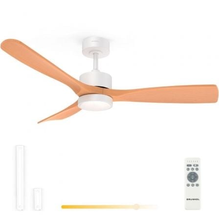 Ventilador de Techo Grunkel SKYSTYLE52/ 35W/ 3 Aspas 132cm/ 6 Velocidades_0