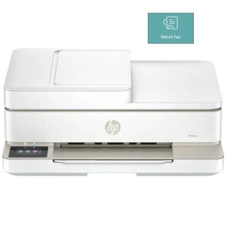 Multifunción HP Envy 6520e WiFi/ Fax Móvil/ Dúplex/ ADF/ Blanca Portobello_1