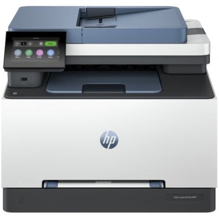 Multifunción Láser Color HP Laserjet Pro MFP 3302FDW WiFi/ Fax/ Dúplex/ ADF/ Blanca y Azul_0