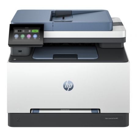 Multifunción Láser Color HP Laserjet Pro MFP 3302SDW WiFi/ Dúplex/ Blanca_0