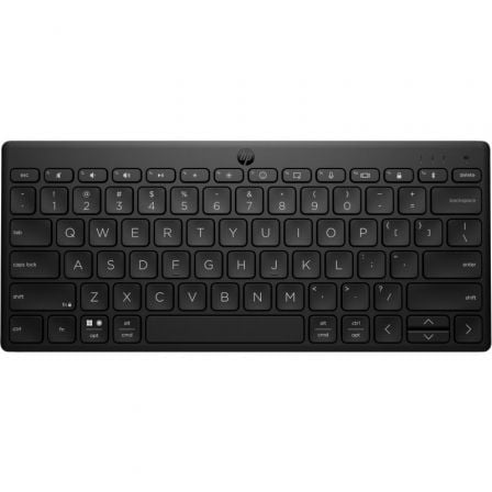 Teclado Compacto Inalámbrico por Bluetooth HP 350/ Negro_0