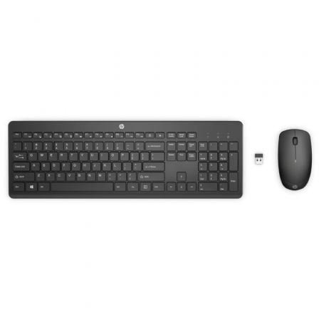 Teclado y Ratón Inalámbricos HP 230/ Negro_0