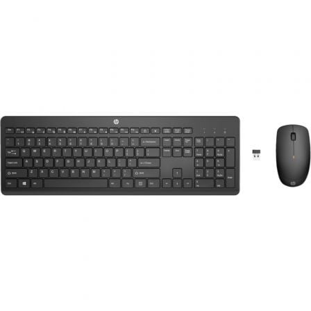 Teclado y Ratón Inalámbricos HP 235/ Negro_0
