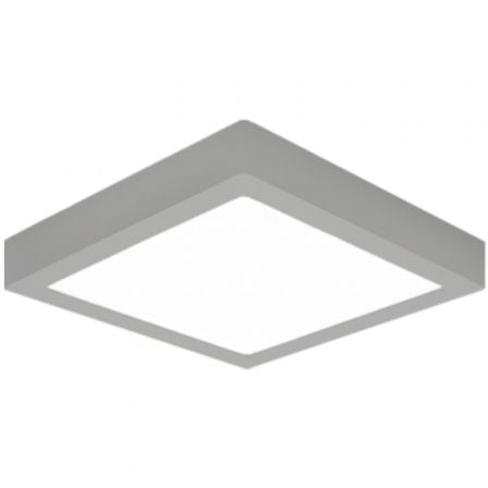 Downlight Iglux SUP-102413-FS/ Cuadrado/ Ø170x170x35mm/ Potencia 13W/ 1020 Lúmenes/ 3000ºK/ Plata_0