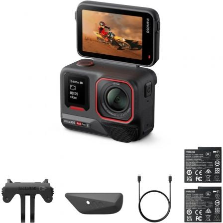 Actioncam Insta360 / Preto / Dual Battery Bundle_0
