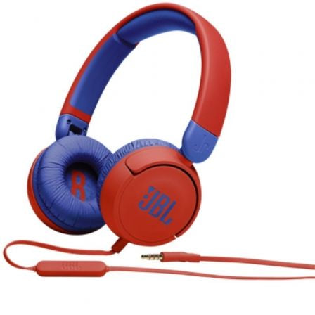 Auriculares Infantiles JBL JR310/ con Micrófono/ Jack 3.5/ Rojos y Azules_0