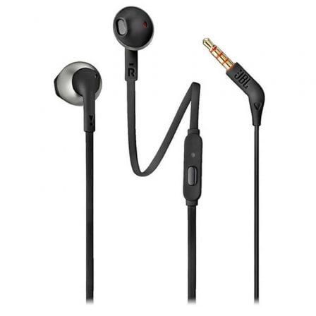 Auriculares Intrauditivos JBL Tune 205/ con Micrófono/ Jack 3.5/ Negros_0