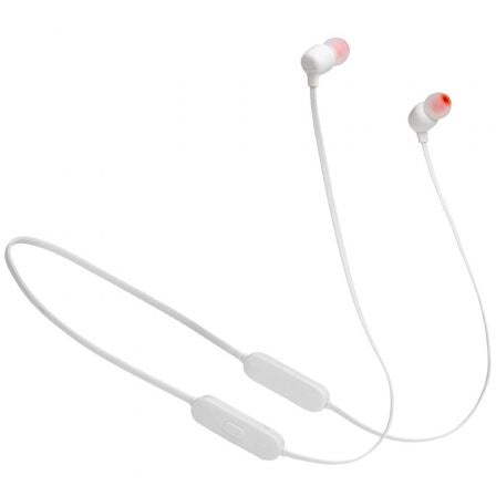 Auriculares Inalámbricos Intrauditivos JBL Tune 125BT/ con Micrófono/ Bluetooth/ Blancos_0