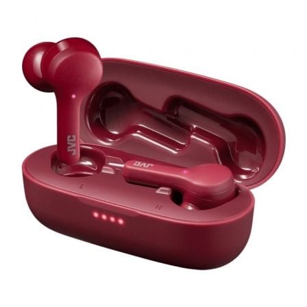Auriculares Bluetooth JVC / Rojos / HA-A8T / Estuche de carga / Autonomia 6h