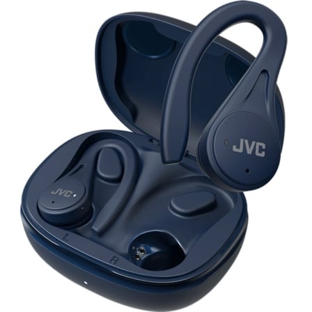 Auriculares Bluetooth JVC HA-EC25T con estuche de carga/ Autonomía 7.5h/ Azules_0