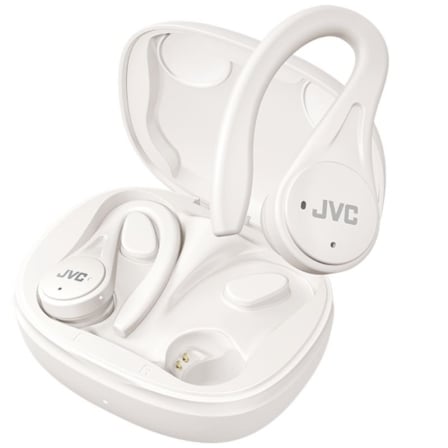 Auriculares Bluetooth JVC HA-EC25T con estuche de carga/ Autonomía 7.5h/ Blancos_0