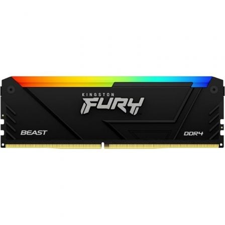 Memoria RAM Kingston FURY Beast RGB 16GB/ DDR4/ 3200MHz/ 1.35V/ CL16/ DIMM_0