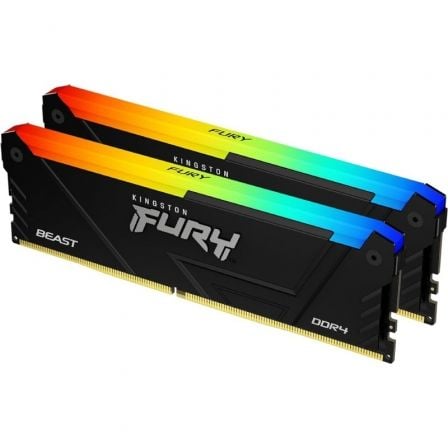 Memoria RAM Kingston FURY Beast RGB 2 x 16GB/ DDR4/ 3200MHz/ 1.35V/ CL16/ DIMM_0