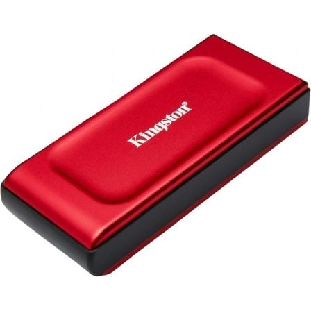 Disco Externo SSD Kingston XS1000 1TB/ USB 3.2/ Rojo_0