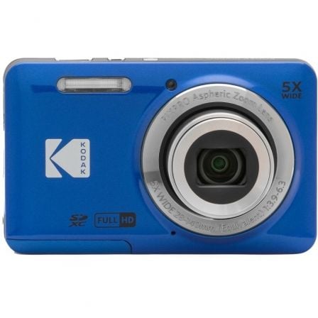Cámara Digital Kodak Pixpro FZ55/ 16MP/ Zoom Óptico 5x/ Azul_0