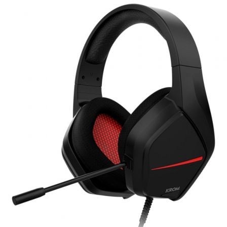 Auriculares Gaming con Micrófono Krom Kopa Move/ Jack 3.5/ Negros_0