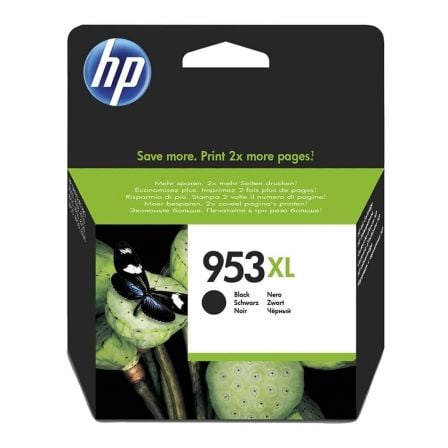 Cartucho de Tinta Original HP nº953 XL Alta Capacidad/ Negro_0