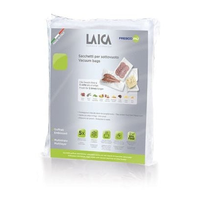 LAICA 100 EMPTY CONSERVATION BAGS 20X28 cm. VT3501_0