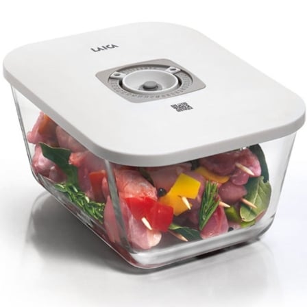 Recipiente de Cristal Laica VT33070/ con Función al Vacío/ Capacidad 2.7L_0